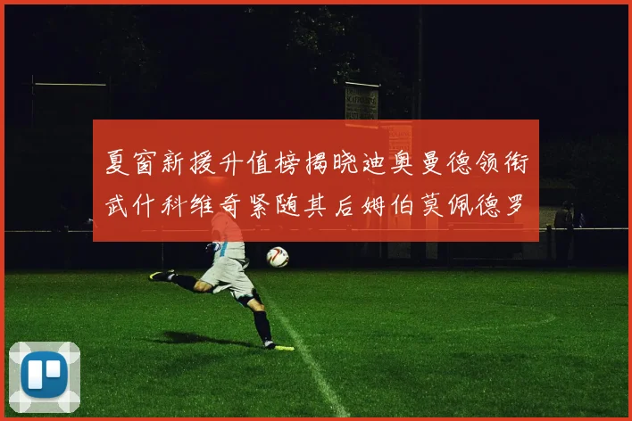 夏窗新援升值榜揭晓迪奥曼德领衔武什科维奇紧随其后姆伯莫佩德罗表现抢眼